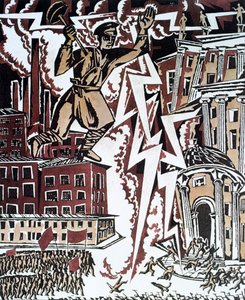 "Punainen salama", 1919. tekijältä Ignaty Nivinsky