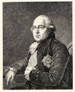 Ewald Friedrich Graf von Hertzbergin muotokuva 1725-1795. tekijältä Ignaz Sebastian Klauber