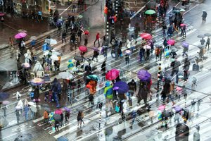 Rainy City -sateenvarjot