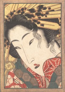 Hylätty geisha kevään lumen jäähdyttämästä intohimosta, 1824.
