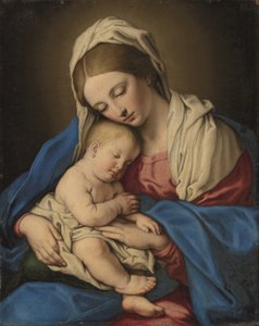 Madonna ja lapsi (öljy kankaalle)