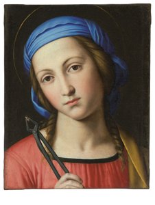 Saint Apollonia (öljy kankaalle)