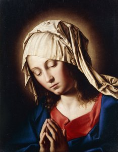 Madonna rukouksessa,