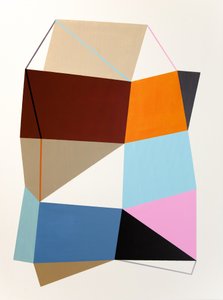 Geometriset värilohkot tekijältä Ildefonso Martín
