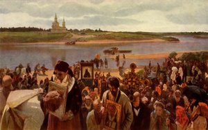 "Ristikulkue", 1893, 1965. tekijältä Illarion Pryanishnikov