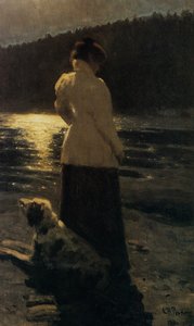 Kuutamoyö, 1896 tekijältä Ilya Efimovich Repin