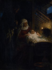 Syntymä, 1890 tekijältä Ilya Efimovich Repin