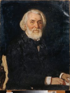 Muotokuva kirjailija Ivan Sergejevitš Turgenevista (Turgenev tekijältä Ilya Efimovich Repin