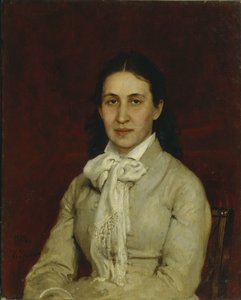Muotokuva Elizaveta Grigorjevna Mamontovasta 1847-1908, 1878 tekijältä Ilya Efimovich Repin