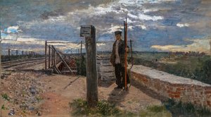 RAUTATIETYMINEN KHOTKOVOSSA tekijältä Ilya Efimovich Repin