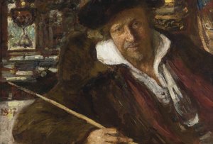 Omakuva, 1917 tekijältä Ilya Efimovich Repin