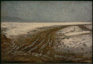 Tie (tie lumessa) tekijältä Ilya Efimovich Repin