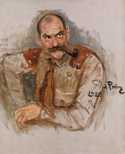 Portrait of the artist Akseli Gallen-Kallela 1865-1931, 1920. tekijältä Ilya Efimovich Repin