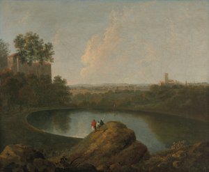Nemi-järven pää tekijältä Imitator of Richard Wilson RA
