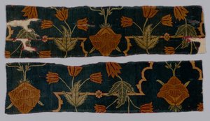 Fragmentteja matosta, 1600-1650. tekijältä Imperial Manufactory