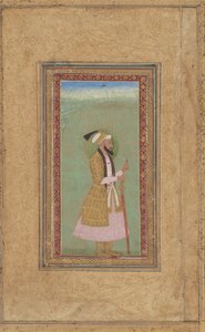 Muotokuva prinssistä rubiinin kanssa tekijältä Indian 18th Century