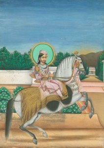 Sheodan Singh, Maharaja of Alwar, 1820 tekijältä Indian Art