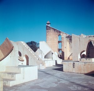 Tähtitieteellinen observatorio, rakennettu 1726-34 tekijältä Indian School