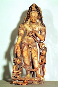 Avalokitesvara-hahmo, Kashmirista tekijältä Indian School