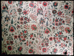 Koristetekstiili, 1725-50 tekijältä Indian School