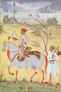 Keisari Jahangir (1569-1627) tekijältä Indian School