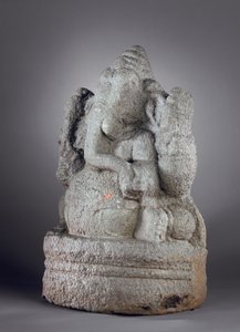 Ganesha, 1100-1300-luku (graniitti) tekijältä Indian School