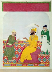 Guru Gobind Singh (1666-1708) 1815-25 tekijältä Indian School