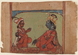Pienoismaalaus (läpinäkymätön wc paperille) tekijältä Indian School