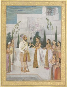Shah Jahan lahjoittaa jalokivet prinsessalle tekijältä Indian School