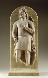 Pysyvä nuoriso tai Maitreya, Gandhara (stukko)