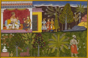 Sukeśa saavuttaa rākṣasojen ylivallan katumuksen kautta ja hänet näytetään perheensä kanssa. tekijältä Indian School