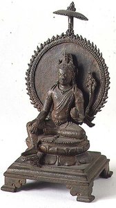 Vishnu, Pallava, Etelä-Intia (pronssi) tekijältä Indian School