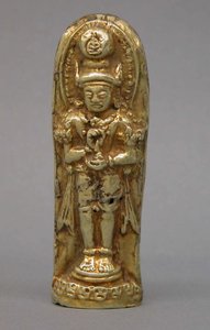 Bhairavan veistos, n. 1300 (kulta) tekijältä Indonesian School