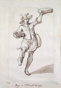 Hiiriloukkujen huuto (kynä ja muste paperille) tekijältä Inigo Jones