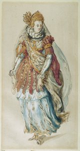 Muuntunut patsas (akvarelli paperille) tekijältä Inigo Jones