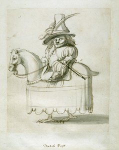 hollantilainen sivu (kynä ja muste paperille) tekijältä Inigo Jones