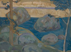 Maisema lohkareilla tekijältä Iosiph Solomonovich Shkolnik