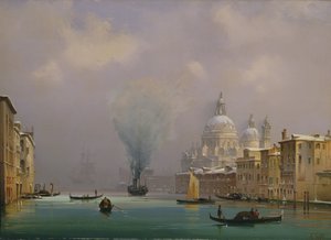 Venetsia lumen alla, noin 1840