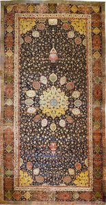 Ardabil-matto, n. 1540 tekijältä Iranian Master