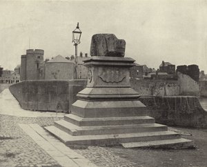 The Treaty Stone, Limerick (m/w kuva) tekijältä Irish Photographer