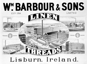 Mainos Wm. Barbour und Sons (litho)