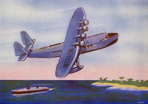 Sikorsky S-42, Bermuda Clipper (värilitografia)
