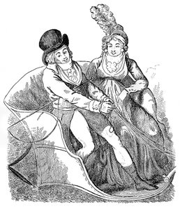 Kultasipsikko ja hänen rakastajatar, 1796.