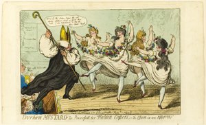 Durhamin sinappi liian voimakas italialaisille kapriksille tekijältä Isaac Cruikshank