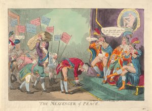 Der Friedensbote tekijältä Isaac Cruikshank