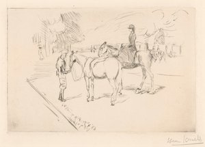 Amazon avustajan kanssa tekijältä Isaac Israels (signed by artist)