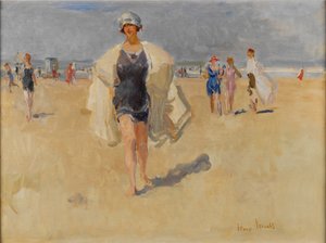 Lady on the Beach Viareggiossa