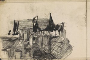 Katunäkymä hahmoilla tekijältä Isaac Israels
