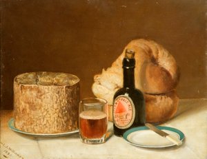 "Asetelma", 1895 tekijältä Isaac John Williams