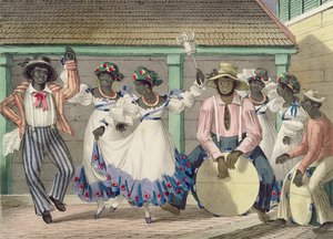 French Set-Girls, levy 7 "Sketches of Character...", 1838 (väri litho)
